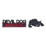 DEVIL DOG Marine Edition Car Badge 1 Side