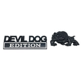 DEVIL DOG Marine Edition Car Badge 1 Side