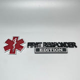 First Responder Kit Metal Car Emblem
