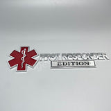 First Responder Kit Metal Car Emblem