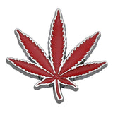 2pcs Leaves Shape Car Emblem Fender Badge
