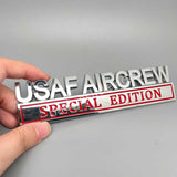 USAF AIRCREW Special Edition Airforce Emblem Car Badge