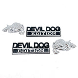 DEVIL DOG Edition Marine Car Badge for each side