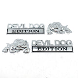 DEVIL DOG Edition Marine Car Badge for each side