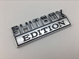 2 PCS ShitBox Edition Car Metal Badge