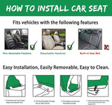 Red Dragon Vehicle Seat Covers(2pcs)