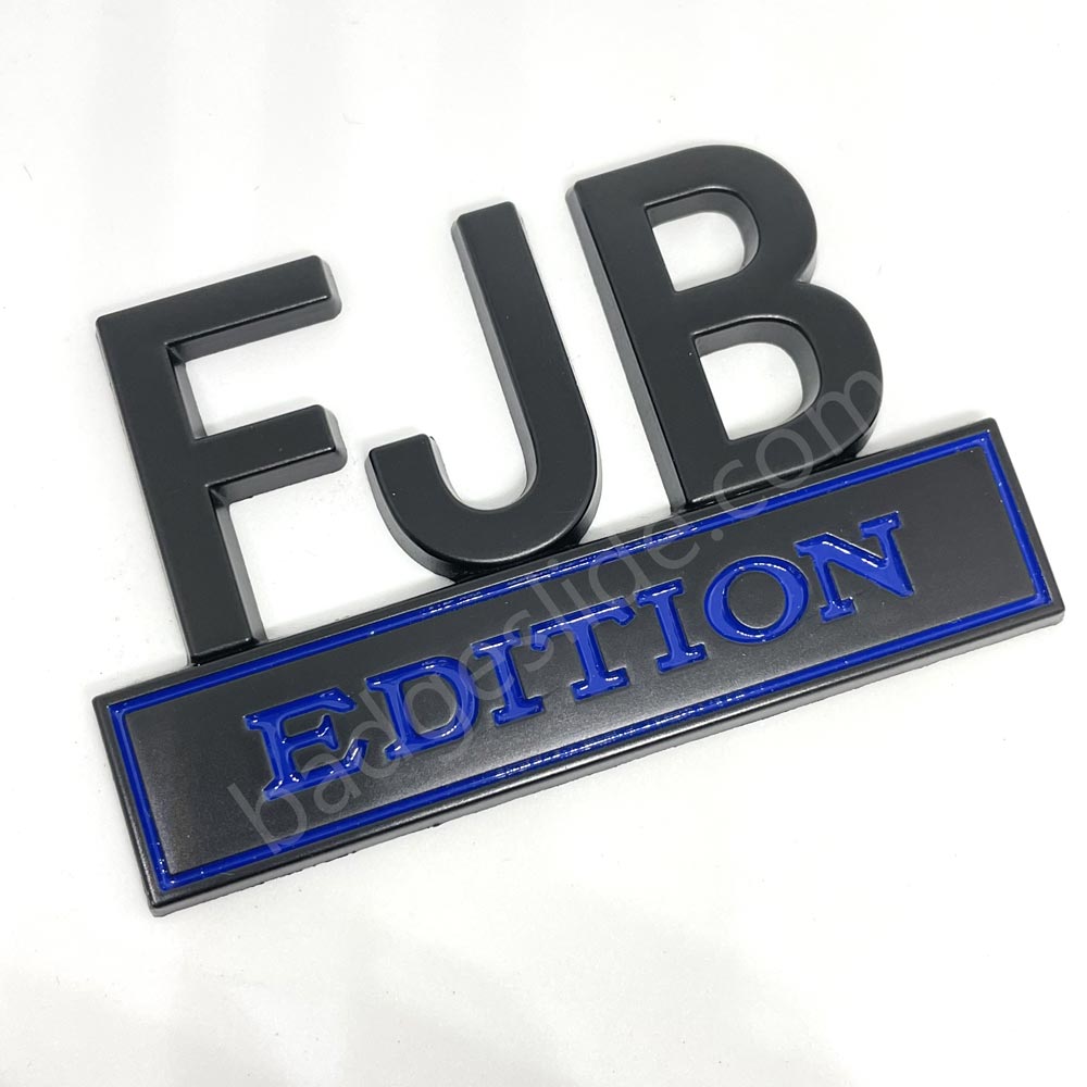 NEW FJB EDITION Emblem Fender Badge Badgeslide