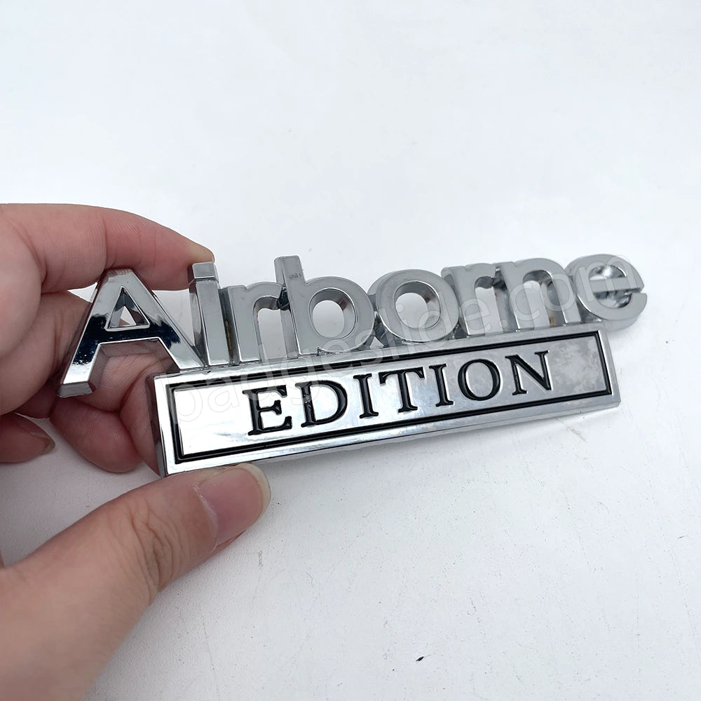 Airborne Edition Metal Emblem Car Badge Badgeslide airborne-edition-metal-emblem-car-badge-badgeslide