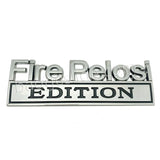 Fire Pelosi EDITION Car Emblem Metal Badge