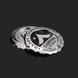 Happy Camping Life Car Emblem Metal Badge