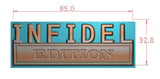 INFIDEL EDITION Emblem Custom Fender Badge 8pcs