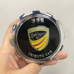356 Chamonix Metal Emblem Car Badge 2pcs