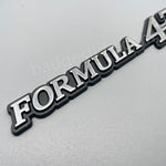 FORMULA 474 Metal Emblem Car Badge-2pcs