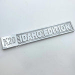 K20 IDAHO EDITION Metal Emblem Custom Badge 4pcs