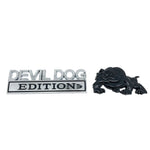 DEVIL DOG Marine Edition Car Badge 1 Side