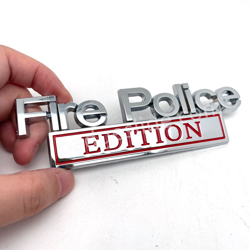 Fire Police Sticker Fire Police Badge