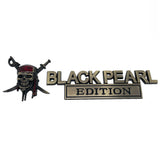 Black Pearl Pirate Kit Metal Car Emblem