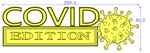 COVID EDITION Custom Emblem Car Badge 3PCS