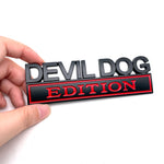 DEVIL DOG Edition Metal Badge Marine Emblem