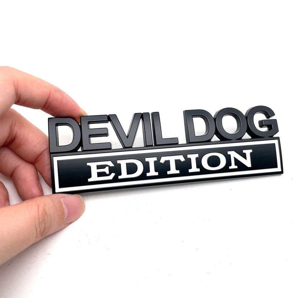 DEVIL DOG Edition Metal Badge Marine Emblem – Badgeslide