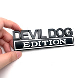 DEVIL DOG Edition Metal Badge Marine Emblem