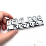 DEVIL DOG Edition Metal Badge Marine Emblem