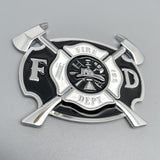 FD Metal Emblem Solid Badge