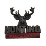 HUNTING Special Edition Deer Head Badge
