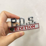 P.O.S Edition Metal Badge