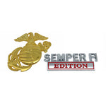 Marine Corps Kit Car Emblem Metal Badge