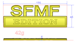 SFMF EDITION Custom Emblem Metal Badge