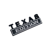 TEXAS EDITION Car Emblem Fender Badge