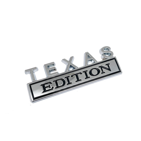 TEXAS EDITION Car Emblem Fender Badge