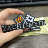 YACHTSMYTH Custom Emblem Car Badge 2PCS