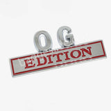 2pcs OG EDITION Emblem Metal Badge