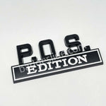 P.O.S Edition Metal Badge