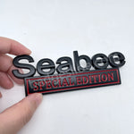 SEABEE Special Edition Metal Emblem Car Badge