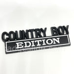 COUNTRY BOY Edition Metal Badge