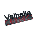Valhalla EDITION Car Emblem Metal Badge