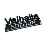 Valhalla EDITION Car Emblem Metal Badge