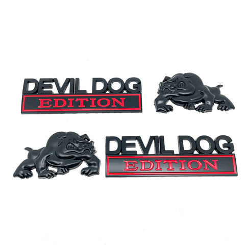 DEVIL DOG Edition Marine Car Badge for each side