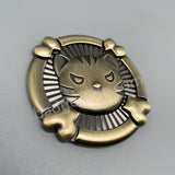 Funny Kitty Solid Metal Badge Car Emblem