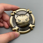 Funny Kitty Solid Metal Badge Car Emblem