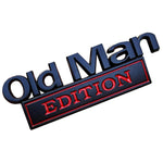 Old Man EDITION Car Emblem Metal Badge
