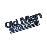 Old Man EDITION Car Emblem Metal Badge
