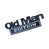 Old Man EDITION Car Emblem Metal Badge