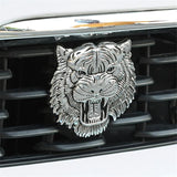 Tiger Head Shape Metal Emblem