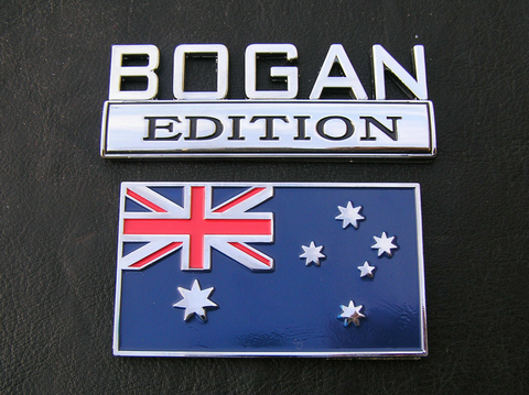 BOGAN Edition Car Emblem Metal Badge