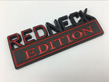 RedNeck Edition Car Badge