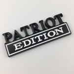 Patriot Edition Car Metal Emblem Side Badge